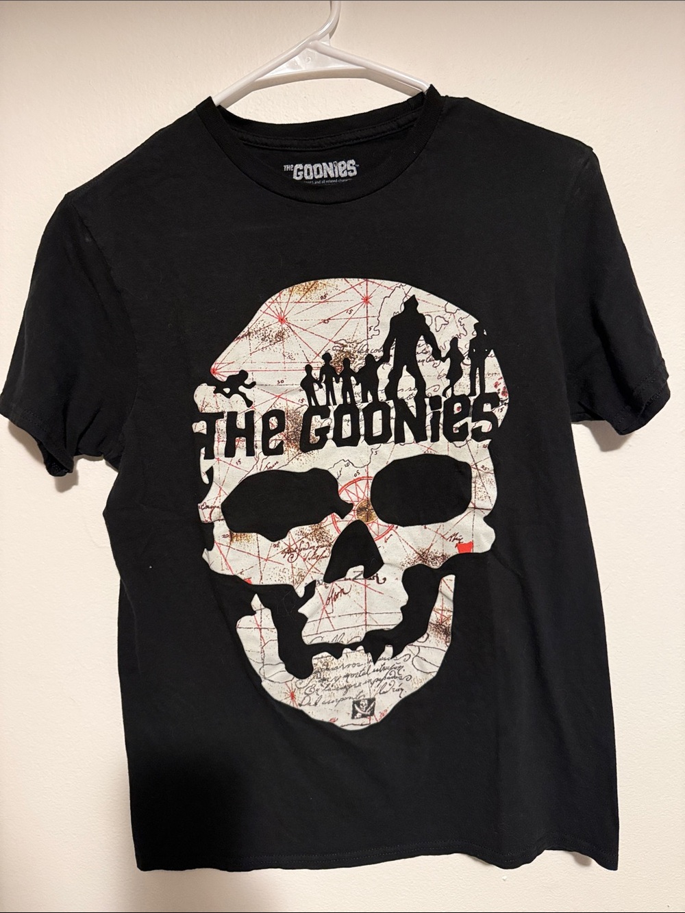 Hybrid Apparel Black The Goonies Logo Graphic T-Shirt
